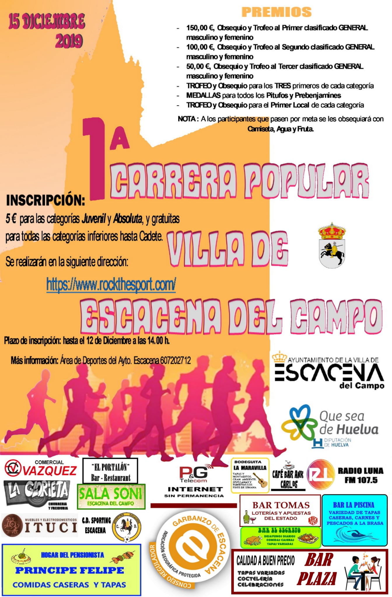 cartel carrera escacena