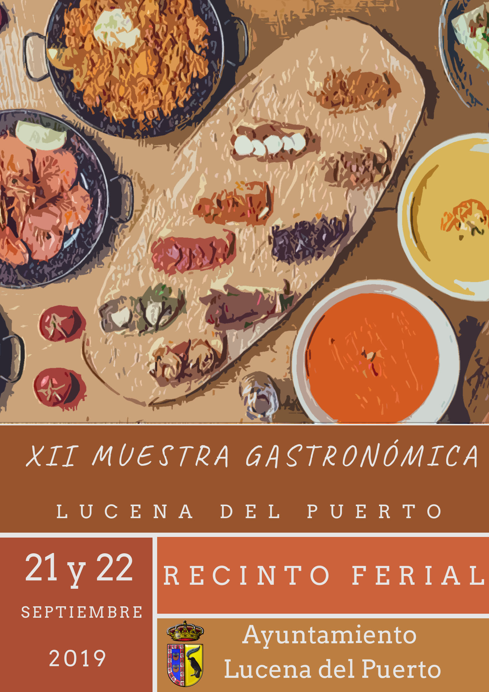 cartel muestra gastronómica 2019 copia