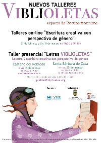 Nuevos talleres VIBLIOLETAS cartel genérico