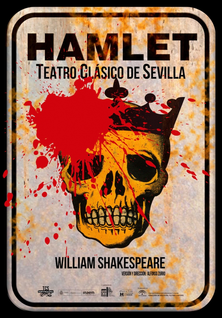 Cartel de Hamlet, Teatro Clásico de Sevilla