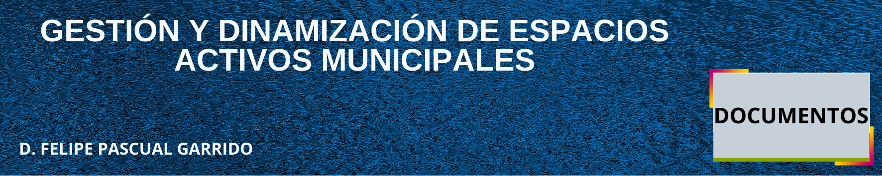 Tesela gestión y dinamización espacios activos municipales 