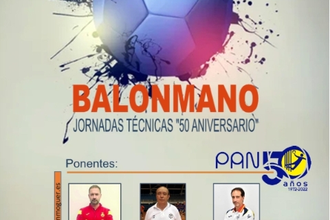 JORNADAS BALONMANO 50 ANIVERSARIO PAN