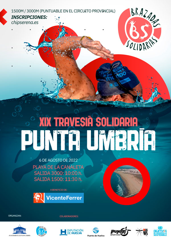 XIX Travesia a nado solidaria de Punta Umbría