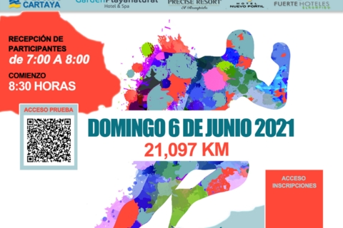 Cartel Maratón Hoteles Cartaya_2021