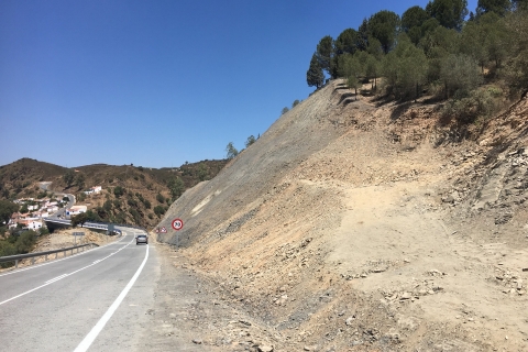 Carretera El Granado-Pomarao