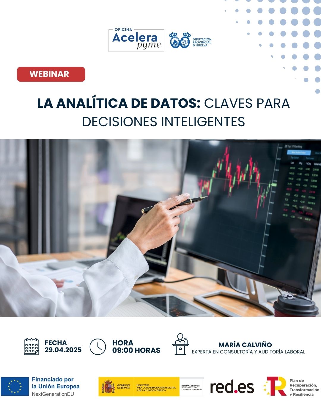 Cartel Webinar Analitica de Datos