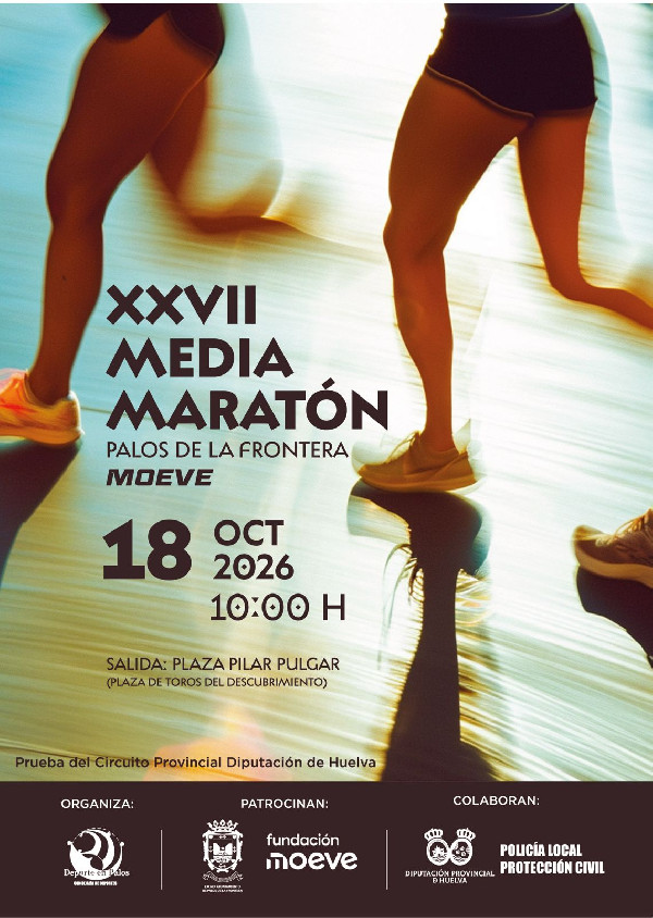 XXVII Media Maratón Palos de la Frontera MOEVE