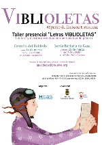 Viblioletas2 cartel taller presencial