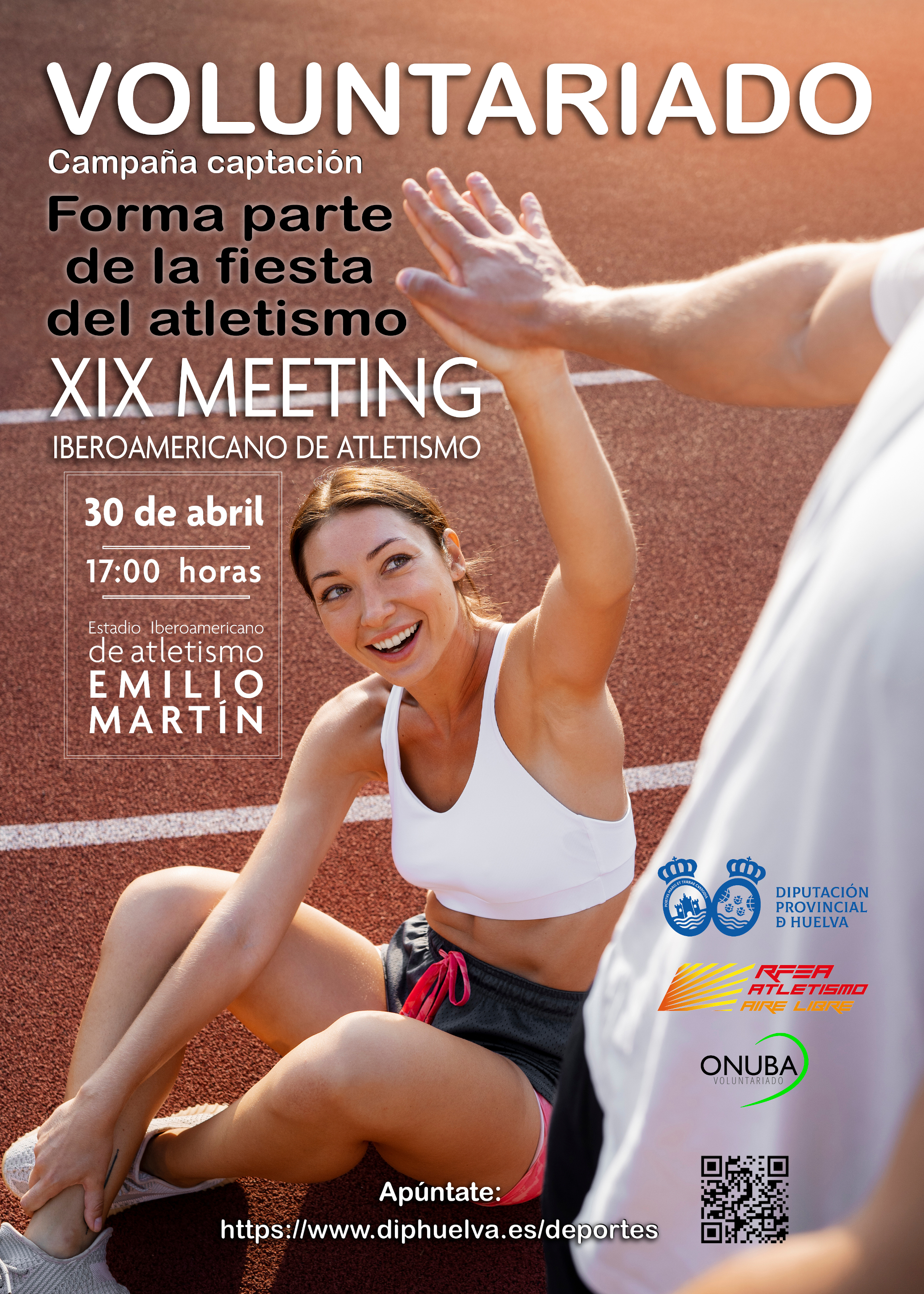 voluntariado cartel QR