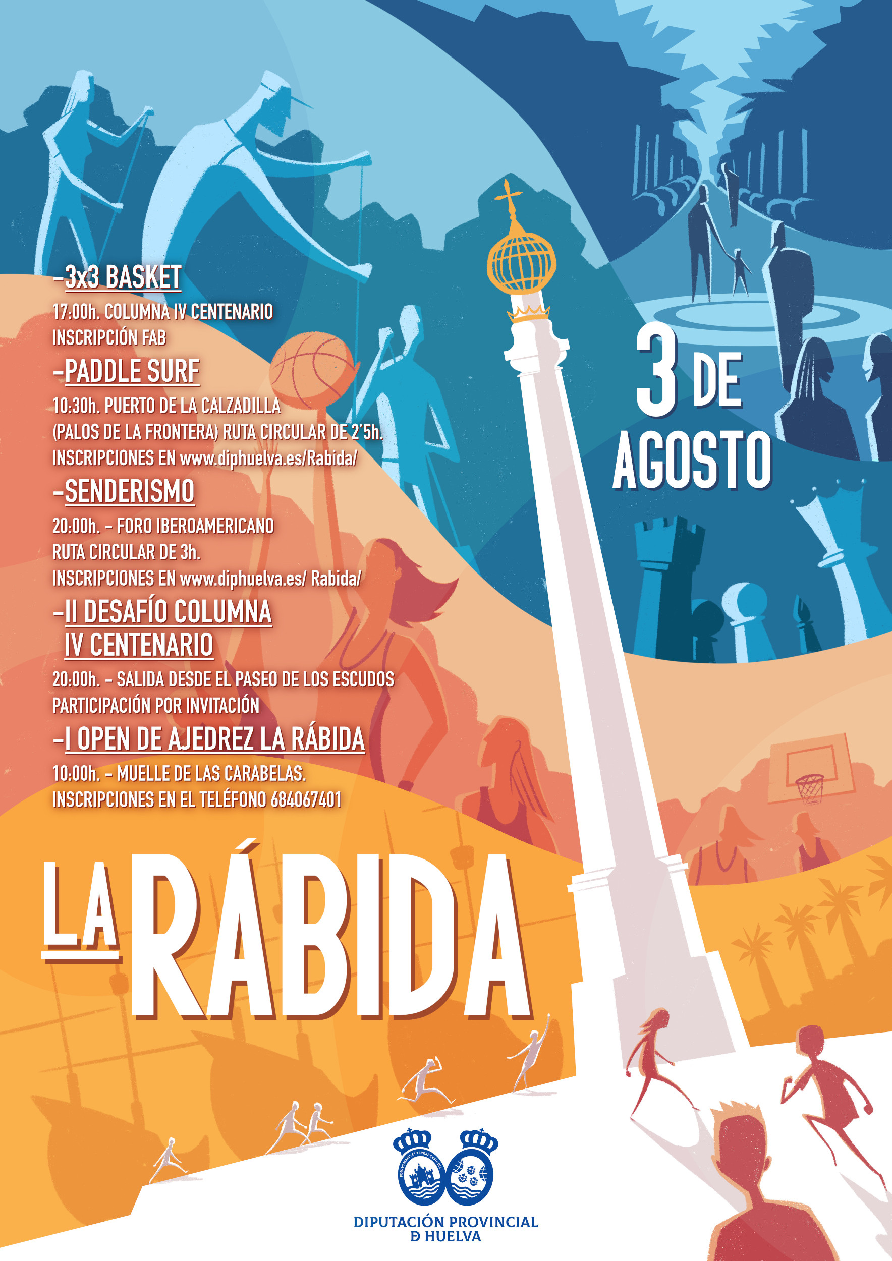 La RÁBIDA-cartel3deagosto