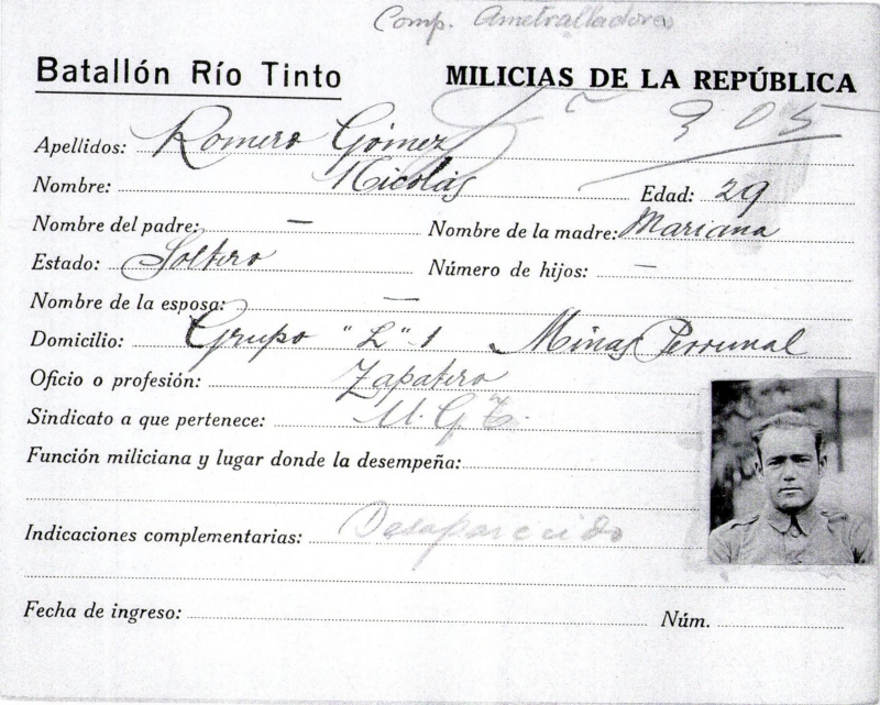 ROMERO GOMEZ, NICOLAS