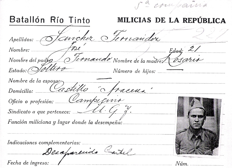 SANCHEZ FERNANDEZS, JOSE