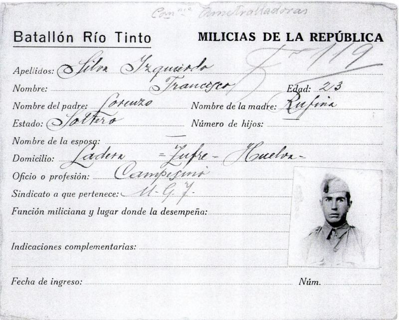 SILVA IZQUIERDO, FRANCISCO