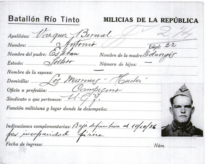 VAZQUEZ BERNAL, ANTONIO