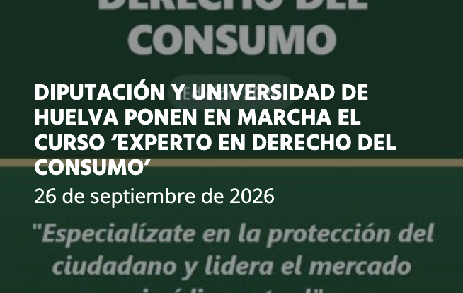 Diputación y universidad de huelva septiembre 2026