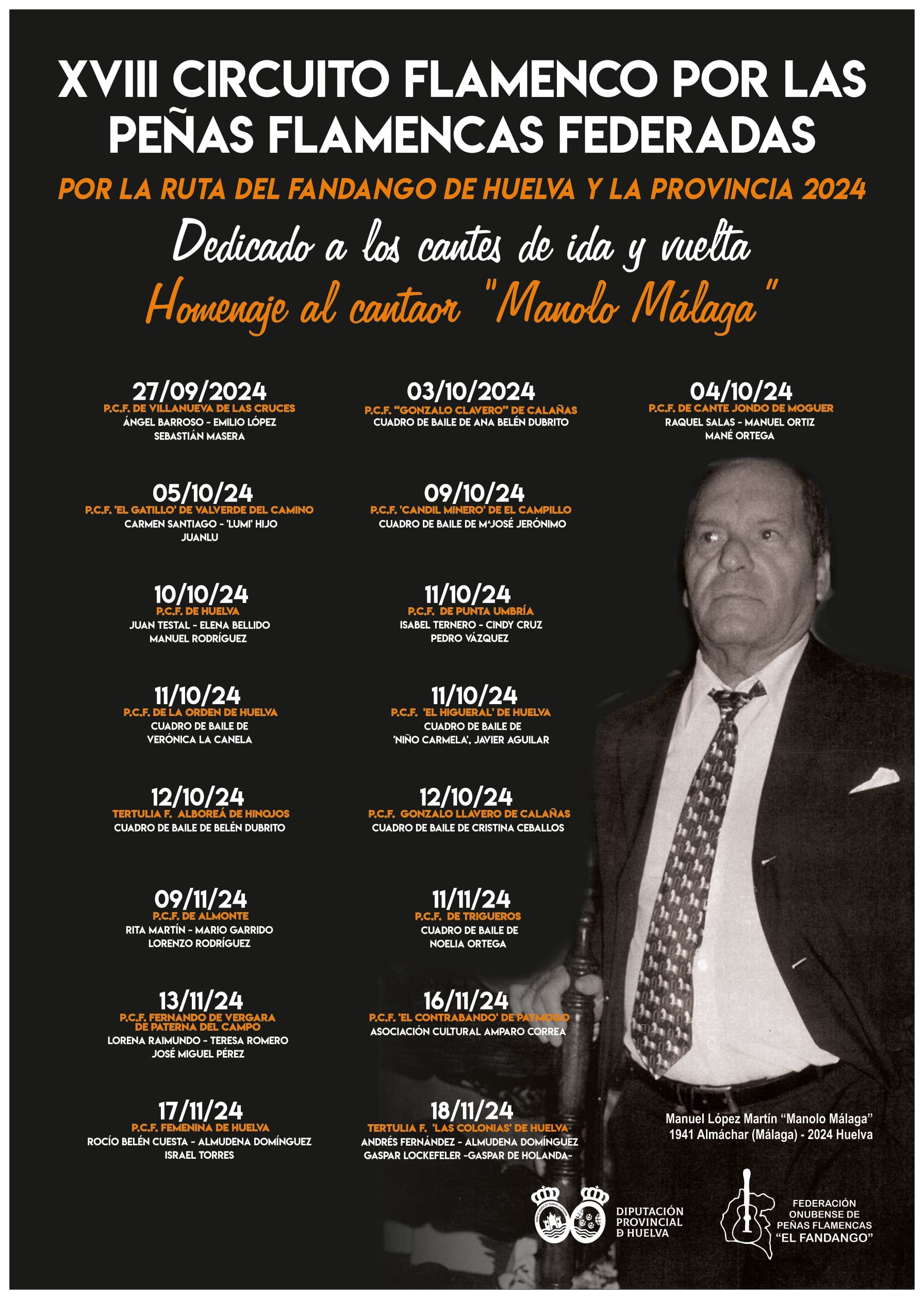 CARTEL PENAS FLAMENCAS 2024 reducido