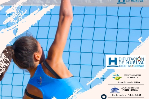 Cartel Circuito Voley Playa 2021