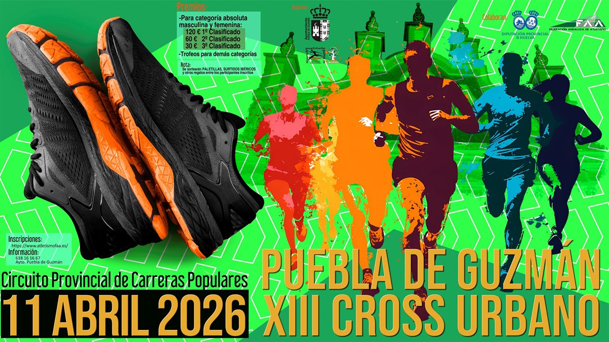 XIII Cross Urbano Puebla de Guzman 2026
