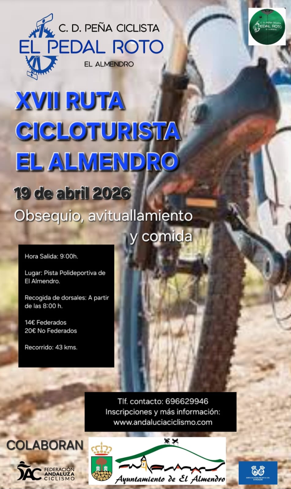 17 Ruta cicloturista El Almendro 2026