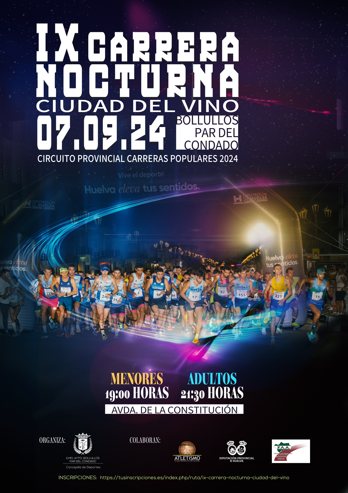 IX Carrera nocturna Bollullos 24