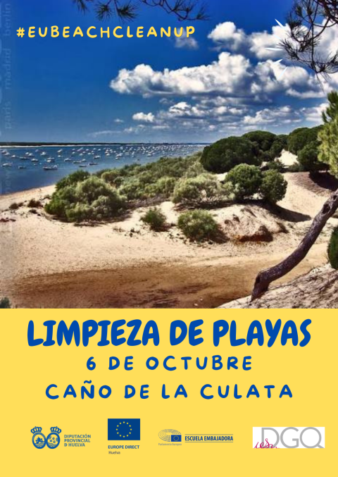 Cartel Limpieza de playa Octubre 2026